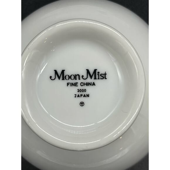 Vintage Moon Mist Fine China Set of 4 Cups & Saucers # 3000 Made in Japan - Picture 8 of 9